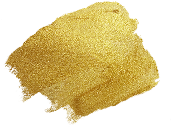 Gold Metallic Brushstroke	